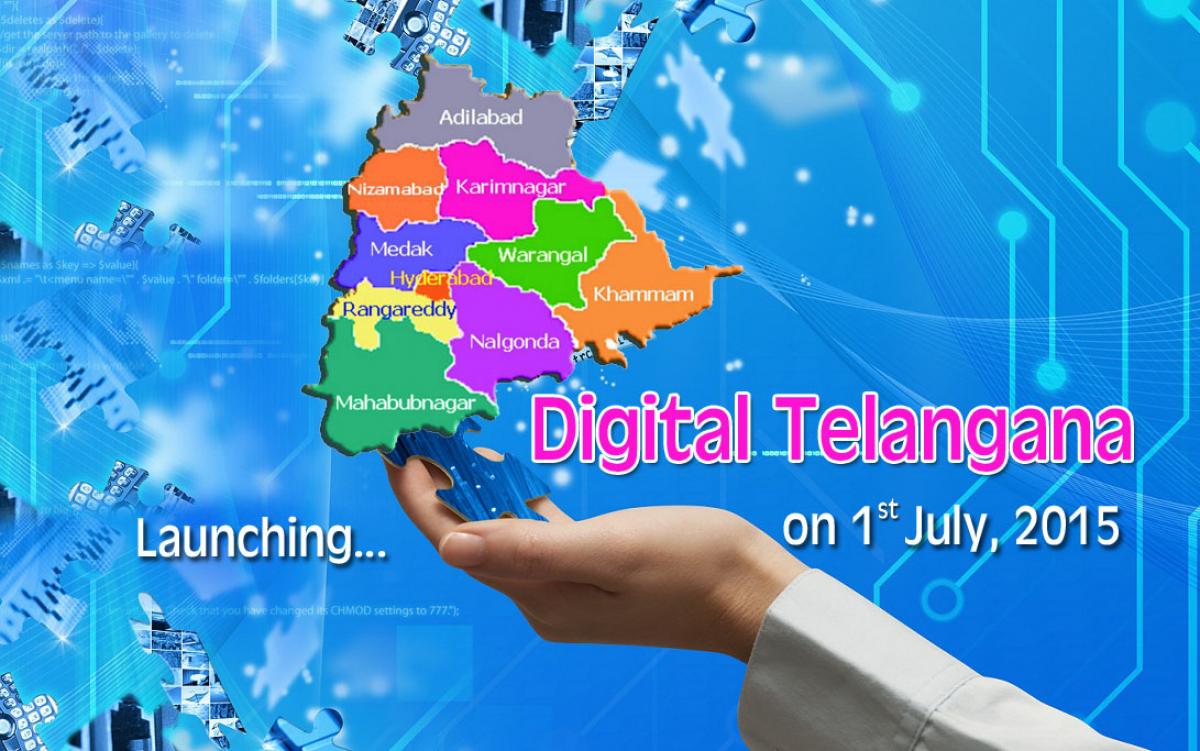Digital Telangana Programme in Bangaru Telangana